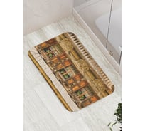 Коврик противоскользящий JoyArty "Узорчатые ставни" для ванной, сауны, бассейна, bath_18008