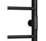 Полотенцесушитель MIXLINE MIRA 60x50 таймер, 201 Вт, 4 перекладины, электрический, черный 556344 3