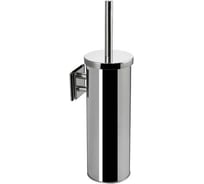 Ерш для унитаза круглый САНАКС настенный, из нержавеющей стали, цвет хром 314