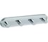 Вешалка c 4 крючками NOFER Line глянцевая 16507.B 1