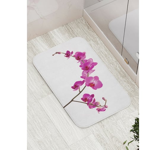 Коврик противоскользящий JoyArty "Орхидеи" для ванной, сауны, бассейна, bath_22125 1