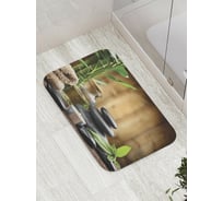 Коврик противоскользящий JoyArty "Камни для горячего массажа" для ванной, сауны, бассейна, bath_8832