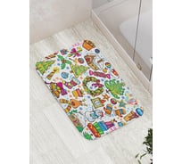 Коврик противоскользящий JoyArty "Радостная атмосфера" для ванной, сауны, бассейна, bath_20275