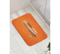 Коврик противоскользящий JoyArty "Свободный полет" для ванной, сауны, бассейна, bath_22027