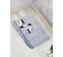 Коврик противоскользящий JoyArty "Добро пожаловать на борт" для ванной, сауны, бассейна, bath_10831