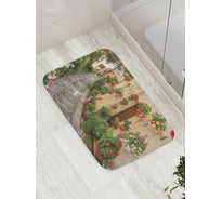 Коврик противоскользящий JoyArty "Живые стены" для ванной, сауны, бассейна, bath_9209