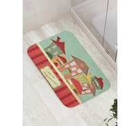 Коврик противоскользящий JoyArty "Праздник приходит" для ванной, сауны, бассейна, bath_378752