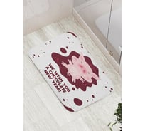 Коврик противоскользящий JoyArty "Шоколадный Новый Год" для ванной, сауны, бассейна, bath_78659