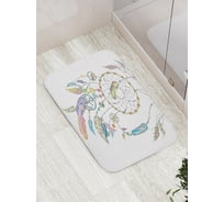 Коврик противоскользящий JoyArty "Морской ловец снов" для ванной, сауны, бассейна, bath_19726