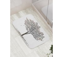 Коврик противоскользящий JoyArty "Одинокая вишня" для ванной, сауны, бассейна, bath_16046