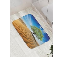 Коврик противоскользящий JoyArty "Пустынное дерево" для ванной, сауны, бассейна, bath_16025