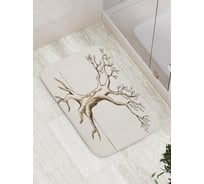 Коврик противоскользящий JoyArty "Молодое дерево" для ванной, сауны, бассейна, bath_16027