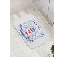 Коврик противоскользящий JoyArty "Направь меня домой" для ванной, сауны, бассейна, bath_16348