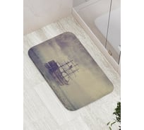 Коврик противоскользящий JoyArty "Торговое судно" для ванной, сауны, бассейна, bath_16449