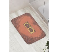 Коврик противоскользящий JoyArty "Любовь и музыка" для ванной, сауны, бассейна, bath_16473