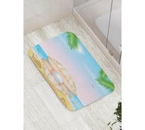Коврик противоскользящий JoyArty "Морское сокровище" для ванной, сауны, бассейна, bath_16635