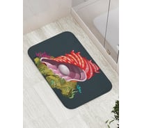 Коврик противоскользящий JoyArty "Желаемая жемчужина" для ванной, сауны, бассейна, bath_16632