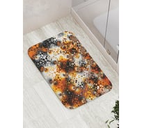 Коврик противоскользящий JoyArty "Галлюциногенный узор" для ванной, сауны, бассейна, bath_16716