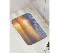 Коврик противоскользящий JoyArty "Полет ближе к солнцу" для ванной, сауны, бассейна, bath_16701