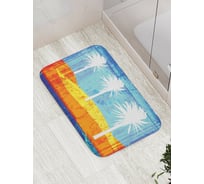 Коврик противоскользящий JoyArty "Тропические галлюцинации" для ванной, сауны, бассейна, bath_16707