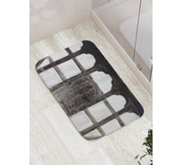 Коврик противоскользящий JoyArty "Древняя дверь" для ванной, сауны, бассейна, bath_16670