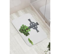 Коврик противоскользящий JoyArty "Кельтский крест" для ванной, сауны, бассейна, bath_16890