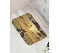 Коврик противоскользящий JoyArty "Ночной пирс" для ванной, сауны, бассейна, bath_16761