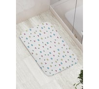 Коврик противоскользящий JoyArty "Маленькие фигуры" для ванной, сауны, бассейна, bath_16792