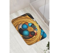 Коврик противоскользящий JoyArty "Космический фрактал" для ванной, сауны, бассейна, bath_16983