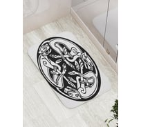 Коврик противоскользящий JoyArty "Кельтские псы" для ванной, сауны, бассейна, bath_16894