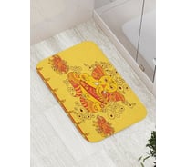 Коврик противоскользящий JoyArty "Индийская культура" для ванной, сауны, бассейна, bath_16871