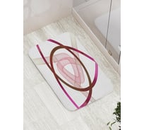 Коврик противоскользящий JoyArty "Галактические тоннели" для ванной, сауны, бассейна, bath_16989