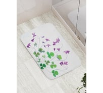 Коврик противоскользящий JoyArty "Экологическая польза" для ванной, сауны, бассейна, bath_17031