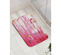 Коврик противоскользящий JoyArty "Звездный корабль" для ванной, сауны, бассейна, bath_17145