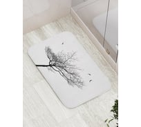 Коврик противоскользящий JoyArty "Дерево без листьев" для ванной, сауны, бассейна, bath_17214