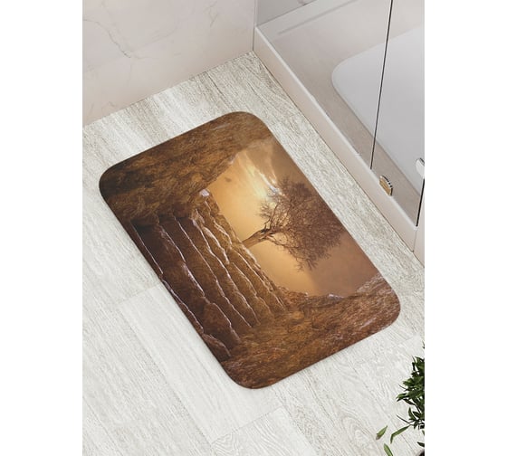 Коврик противоскользящий JoyArty "Ступени жизни" для ванной, сауны, бассейна, bath_17241 1