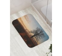 Коврик противоскользящий JoyArty "Путь к туманным холмам" для ванной, сауны, бассейна, bath_17238