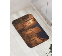 Коврик противоскользящий JoyArty "Ночные средневековые улицы" для ванной, сауны, бассейна, bath_17251