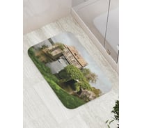 Коврик противоскользящий JoyArty "Безумный дом" для ванной, сауны, бассейна, bath_17473