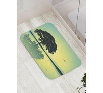 Коврик противоскользящий JoyArty "Лови энергию" для ванной, сауны, бассейна, bath_17580