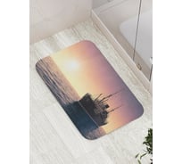 Коврик противоскользящий JoyArty "Тихое плавание" для ванной, сауны, бассейна, bath_17830