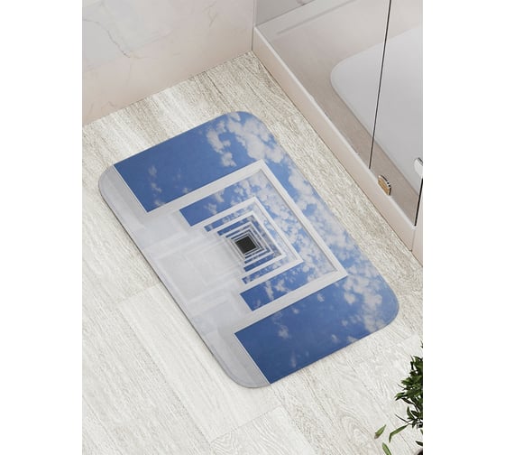 Коврик противоскользящий JoyArty "Небесный коридор" для ванной, сауны, бассейна, bath_17833 1