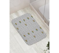 Коврик противоскользящий JoyArty "Выделяйся из толпы" для ванной, сауны, бассейна, bath_17935