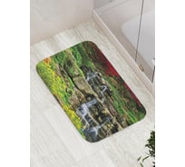 Коврик противоскользящий JoyArty "Дикий водопад" для ванной, сауны, бассейна, bath_17891