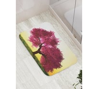 Коврик противоскользящий JoyArty "Дерево любви" для ванной, сауны, бассейна, bath_17889