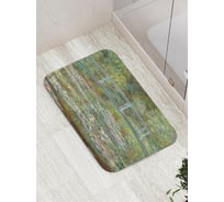 Коврик противоскользящий JoyArty "Проселочный мост" для ванной, сауны, бассейна, bath_7354