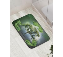 Коврик противоскользящий JoyArty "Экосистема" для ванной, сауны, бассейна, bath_7326