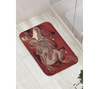 Коврик противоскользящий JoyArty "Свирепый дракон" для ванной, сауны, бассейна, bath_17909