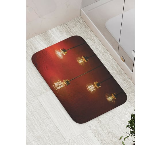 Коврик противоскользящий JoyArty "Освещая тьму" для ванной, сауны, бассейна, bath_10943