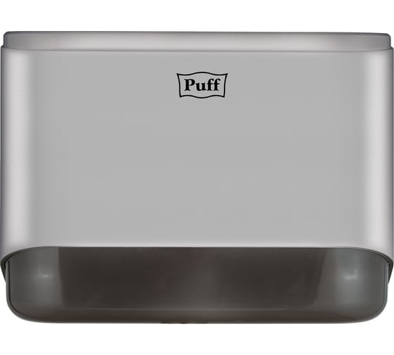Диспенсер бумажных полотенец Puff 5140S, хром, с замком, ABS-пластик 1402.029 1